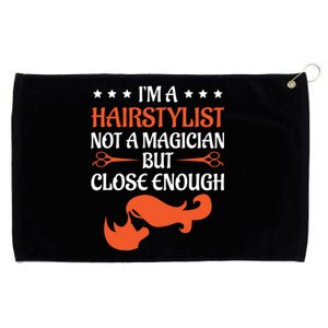 Hairdresser Funny Saying Gift Idea Hairy Christmas Gift Grommeted Golf Towel