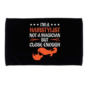 Hairdresser Funny Saying Gift Idea Hairy Christmas Gift Microfiber Hand Towel