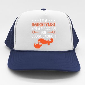 Hairdresser Funny Saying Gift Idea Hairy Christmas Gift Trucker Hat