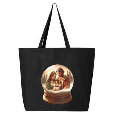 Holy Family Snow Globe 25L Jumbo Tote