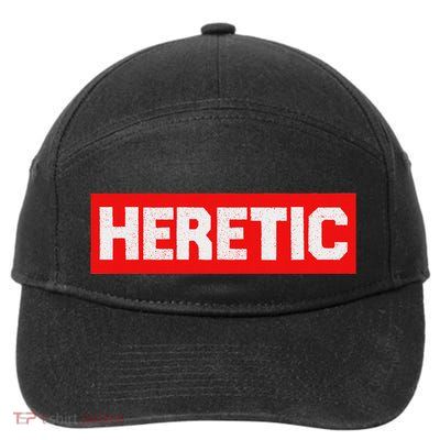Heretic Free Speech 7-Panel Snapback Hat