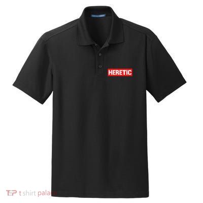 Heretic Free Speech Dry Zone Grid Polo