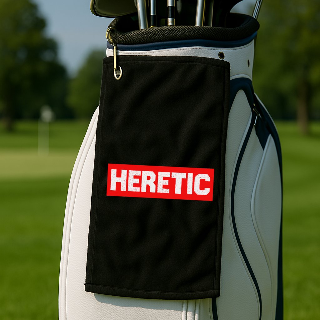 Heretic Free Speech Golf Towel