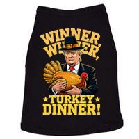 Humor Funny Trump Winner Winner Turkey Dinner Thanksgiving Doggie Tank