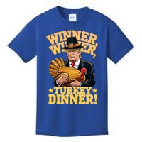 Humor Funny Trump Winner Winner Turkey Dinner Thanksgiving Gift Kids T-Shirt