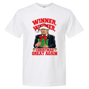 Humor Funny Trump Winner Winner Christmas Great Again Garment-Dyed Heavyweight T-Shirt