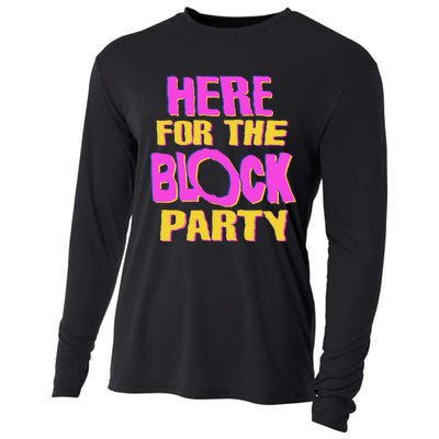 Here For The Block Party Cooling Performance Long Sleeve Crew