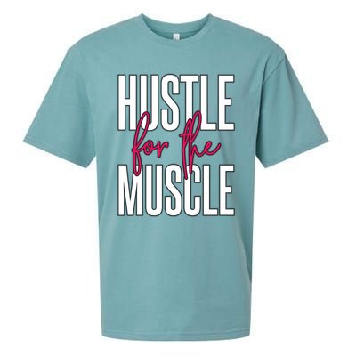 Hustle For The Muscle Gift Sueded Cloud Jersey T-Shirt