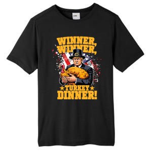 Humor Funny Trump Winner Winner Turkey Dinner Thanksgiving Meaningful Gift Tall Fusion ChromaSoft Performance T-Shirt