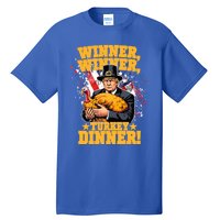 Humor Funny Trump Winner Winner Turkey Dinner Thanksgiving Meaningful Gift Tall T-Shirt