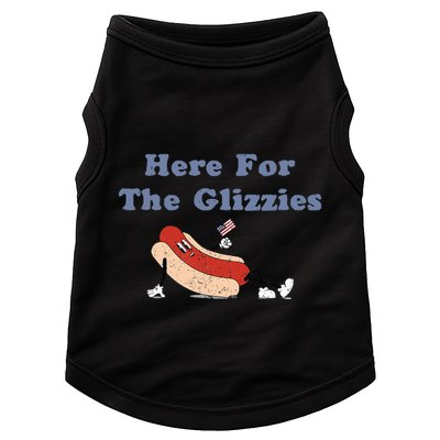 Here For The Glizzies 4th Of July Doggie Tank