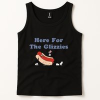 Here For The Glizzies 4th Of July Tank Top
