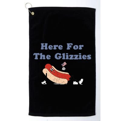 Here For The Glizzies 4th Of July Golf Towel