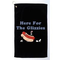 Here For The Glizzies 4th Of July Golf Towel