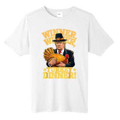 Humor Funny Trump Winner Winner Turkey Dinner Thanksgiving Tall Fusion ChromaSoft Performance T-Shirt