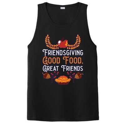 Happy Friendsgiving Thanksgiving Friends Holiday Friendship Great Gift PosiCharge Competitor Tank