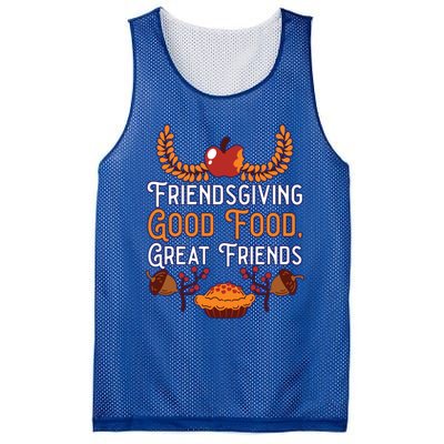 Happy Friendsgiving Thanksgiving Friends Holiday Friendship Great Gift Mesh Reversible Basketball Jersey Tank