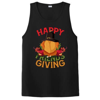 Happy Friendsgiving Turkey Day Thanksgiving A Friends Giving Funny Gift PosiCharge Competitor Tank