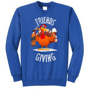 Happy Friendsgiving Turkey Friends Giving Funny Gift Sweatshirt