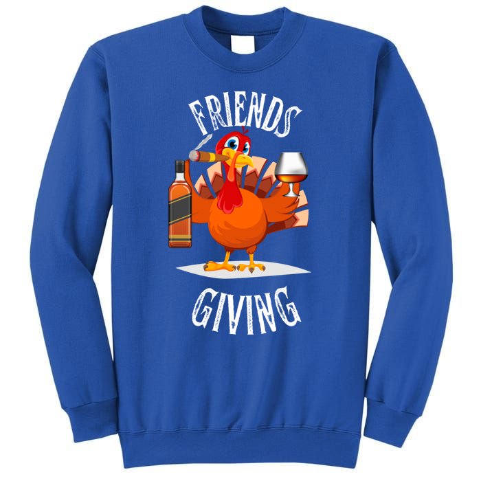 Happy Friendsgiving Turkey Friends Giving Funny Gift Sweatshirt