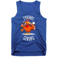 Happy Friendsgiving Turkey Friends Giving Funny Gift Tank Top