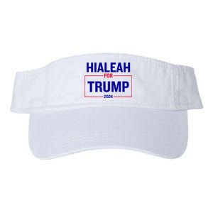 Hialeah For Trump 2024 Valucap Bio-Washed Visor