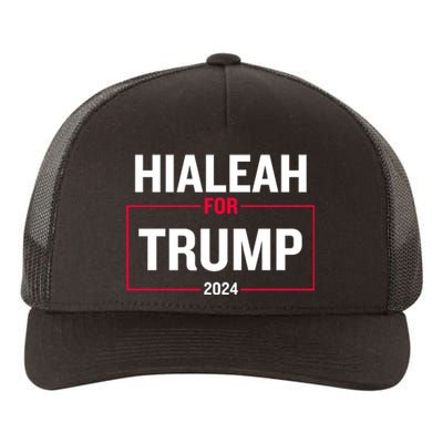 Hialeah For Trump 2024 Yupoong Adult 5-Panel Trucker Hat