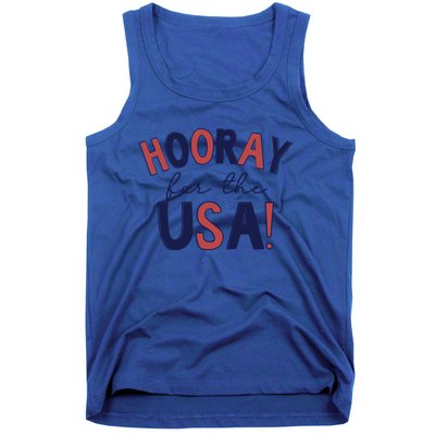 Hooray For The Usa Cute 4th Of July Funny Gift Tank Top