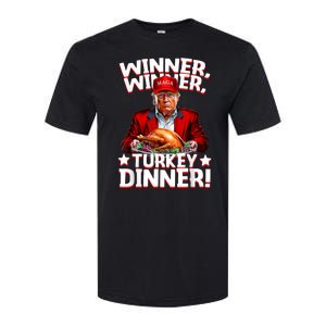 Humor Funny Trump Winner Winner Turkey Dinner Thanksgiving Softstyle CVC T-Shirt