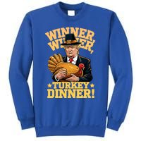 Humor Funny Trump Winner Winner Turkey Dinner Thanksgiving Gift Sweatshirt