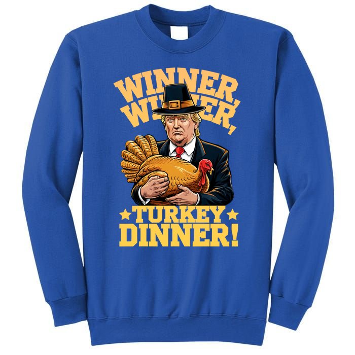 Humor Funny Trump Winner Winner Turkey Dinner Thanksgiving Gift Sweatshirt