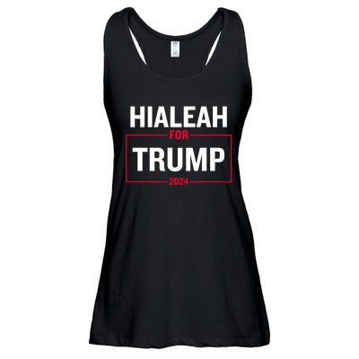 Hialeah For Trump 2024 Ladies Essential Flowy Tank