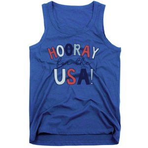 Hooray For The Usa Cute Fourth Of July Funny Gift Tank Top