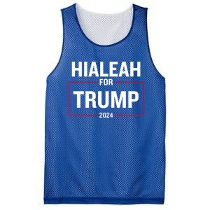 Hialeah For Trump 2024 Mesh Reversible Basketball Jersey Tank