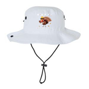 Happy Friendsgiving Turkey Friends Giving Funny Gift Legacy Cool Fit Booney Bucket Hat