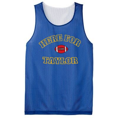 Here For T.Aylor Go Taylo.RS Boyfriend Football Fan Mesh Reversible Basketball Jersey Tank