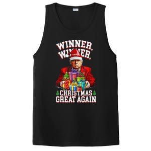 Humor Funny Trump Winner Winner Christmas Great Again Win PosiCharge Competitor Tank