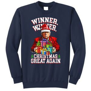 Humor Funny Trump Winner Winner Christmas Great Again Win Sweatshirt