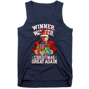 Humor Funny Trump Winner Winner Christmas Great Again Win Tank Top