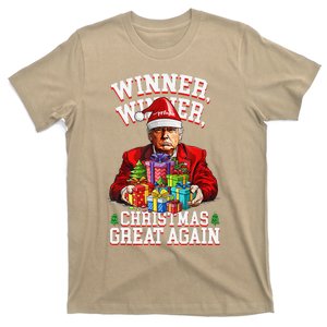 Humor Funny Trump Winner Winner Christmas Great Again Win T-Shirt