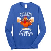 Happy Friendsgiving Turkey Friends Giving Funny Thanksgiving Gift Long Sleeve Shirt