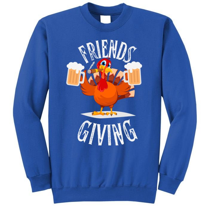 Happy Friendsgiving Turkey Friends Giving Funny Thanksgiving Gift Sweatshirt