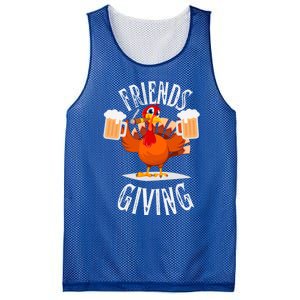 Happy Friendsgiving Turkey Friends Giving Funny Thanksgiving Gift Mesh Reversible Basketball Jersey Tank