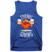 Happy Friendsgiving Turkey Friends Giving Funny Thanksgiving Gift Tank Top