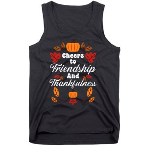 Happy Friendsgiving Thanksgiving Friends Holiday Friendship Tank Top