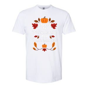 Happy Friendsgiving Thanksgiving Friends Holiday Friendship Softstyle CVC T-Shirt