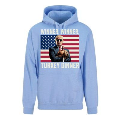 Humor Funny Trump Winner Winner Turkey Dinner Thanksgiving Unisex Surf Hoodie