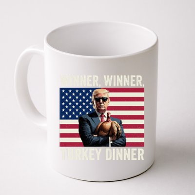 Humor Funny Trump Winner Winner Turkey Dinner Thanksgiving Coffee Mug