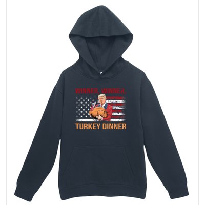 Humor Funny Trump Winner Winner Turkey Dinner Thanksgiving Urban Pullover Hoodie