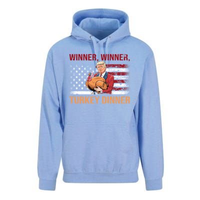 Humor Funny Trump Winner Winner Turkey Dinner Thanksgiving Unisex Surf Hoodie